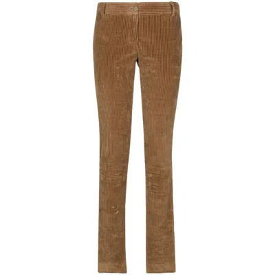 Shop Dolce & Gabbana Pants In Brown