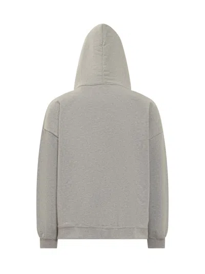 Shop Gcds Loose Sweatshirt In Grey
