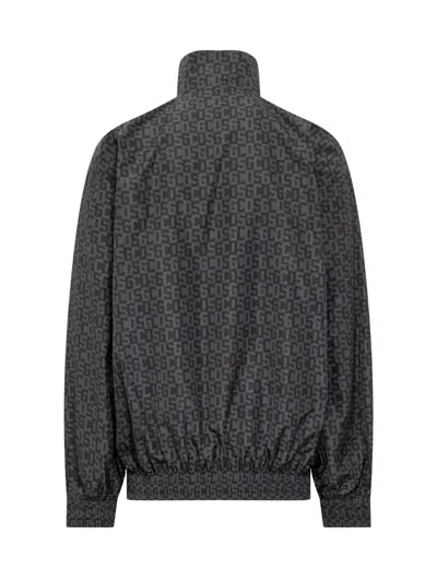 Gcds Reversible Lightweight Windproof Jacket In Black