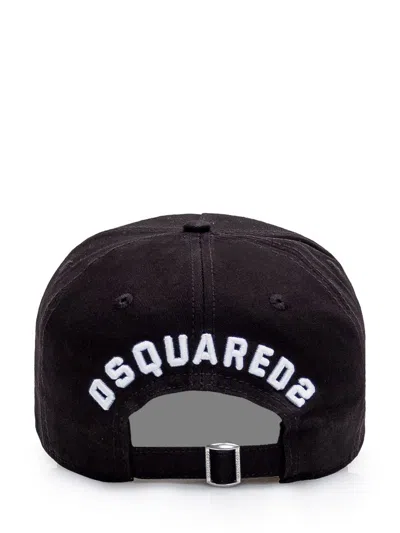 Shop Dsquared2 Icon Collection Baseball Hat In Black