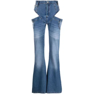 Shop Egonlab Jeans In Blue