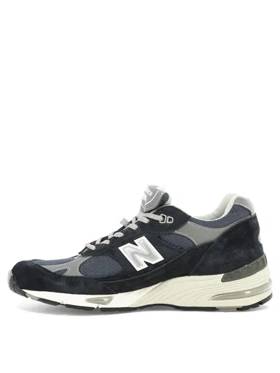 Shop New Balance "made In Uk 991" Sneakers In Blue