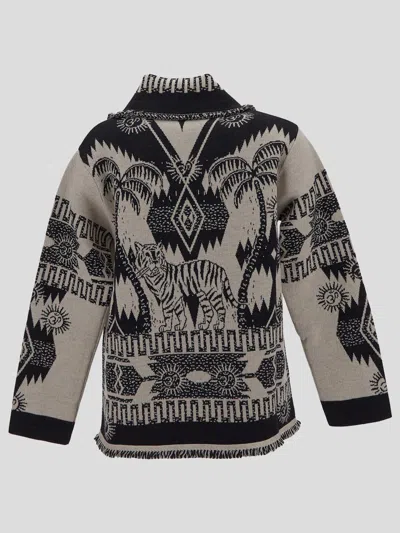 Shop Alanui Sweaters In Black