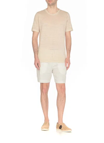 Shop 120% Lino T-shirts And Polos Beige
