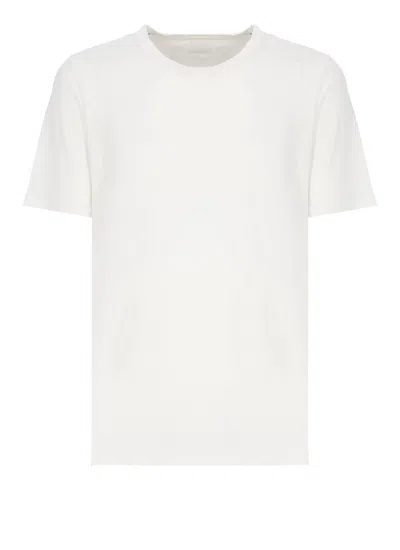 Shop 120% Lino T-shirts And Polos White