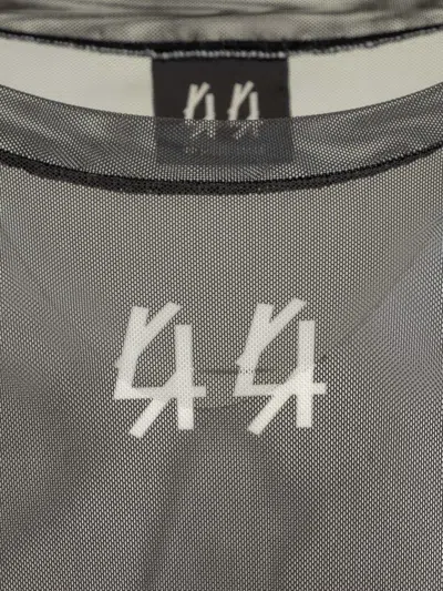 Shop M44 Label Group 44 Label Group T-shirt Mesh 44 Label In Black