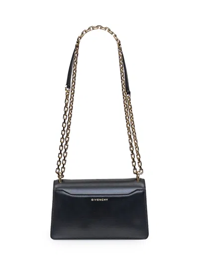 Shop Givenchy 4g Bag With Chain In Black