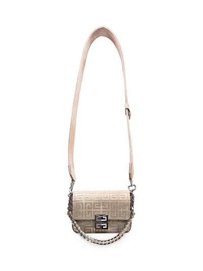 Shop Givenchy 4g Small Bag In Gold