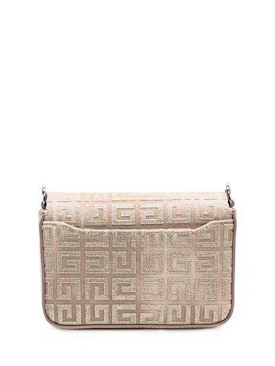 Shop Givenchy 4g Small Bag In Gold