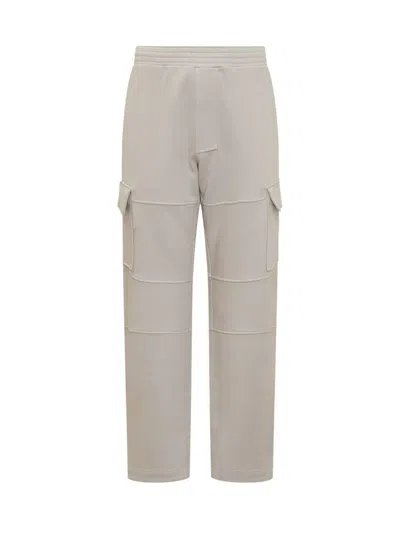 Shop Givenchy Arched Cargo Pants In Beige