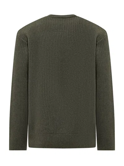 Shop Givenchy Crew Neck Sweater In Green