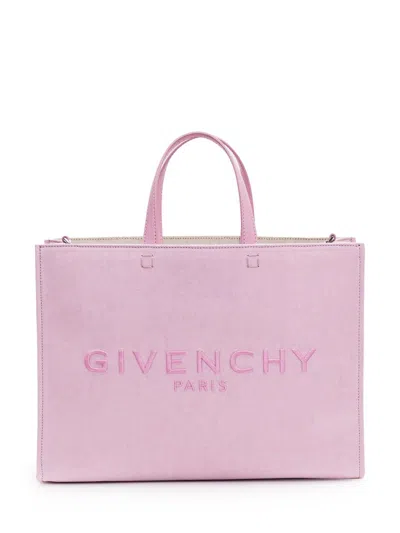 Shop Givenchy G-tote Medium Bag In Pink