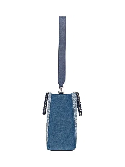 Shop Givenchy G-tote Medium Bag In Blue