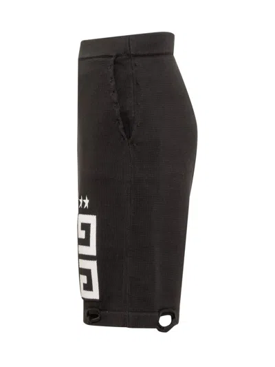 Shop Givenchy Shorts G4 In Black