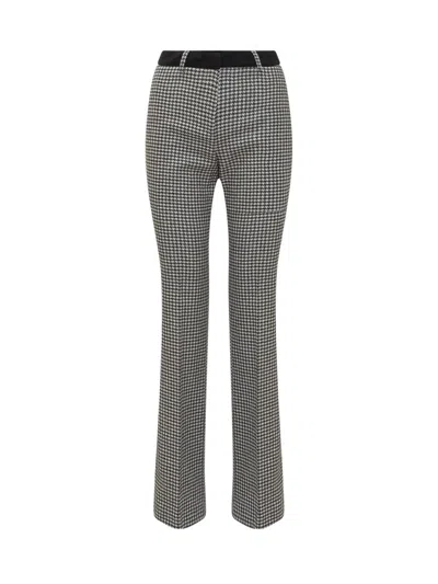 L'autre Chose Pantaloni Con Spacchi In Grey