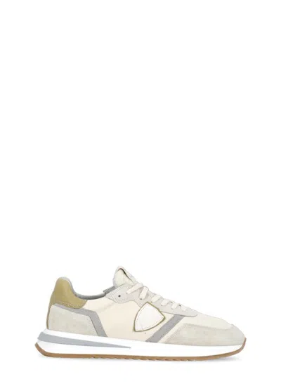 Shop Philippe Model Sneakers Ivory