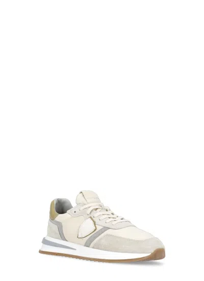 Shop Philippe Model Sneakers Ivory