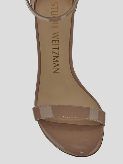 Shop Stuart Weitzman Sandals In Fawn