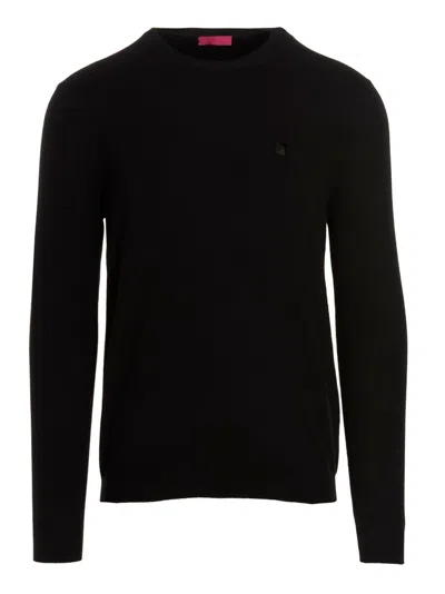Shop Valentino Iconic Stud Sweater, Cardigans Black