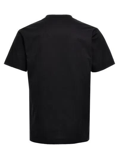 Shop Burberry Logo Embroidery T-shirt Black