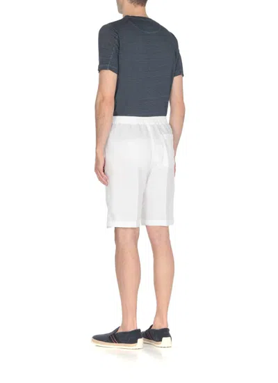 Shop 120% Lino Shorts White