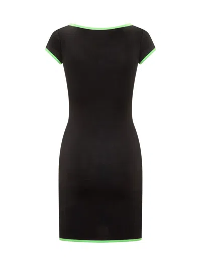 Shop Ambush Dress With Heart Jewel In Black