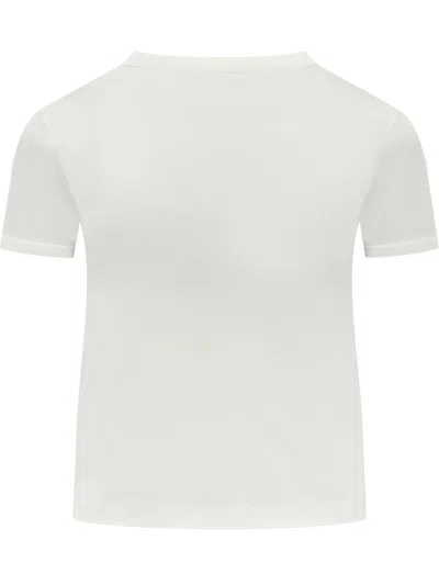 Shop Ambush T-shirt With Bow In White