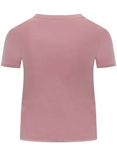 Shop Ambush T-shirt With Bow In Pink