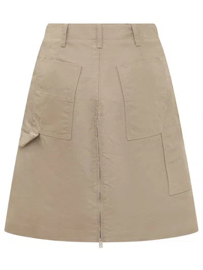 Shop Ambush Worker Skirt In Beige