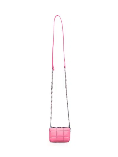 Shop Dsquared2 Leather Mini Bag In Pink