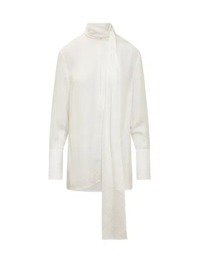 Givenchy White Regular Logo Shirt In White