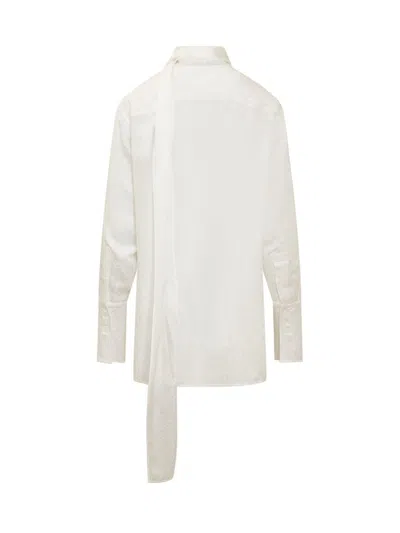 Givenchy White Regular Logo Shirt In White