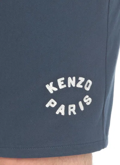 Shop Kenzo Shorts Blue