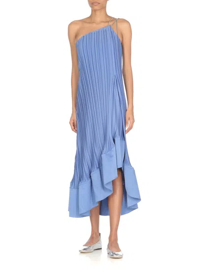 Shop Lanvin Dresses Light Blue