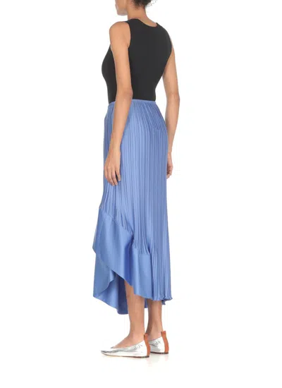 Shop Lanvin Skirts Blue