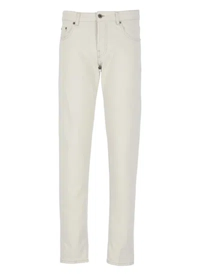 Shop Peserico Jeans Ivory