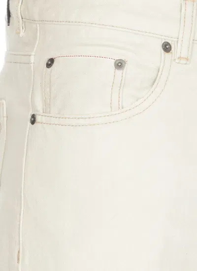 Shop Peserico Jeans Ivory