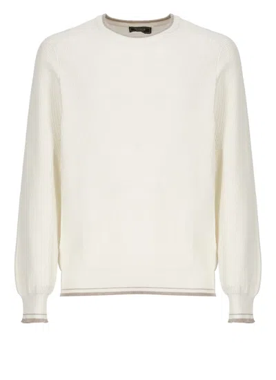 Shop Peserico Sweaters Ivory