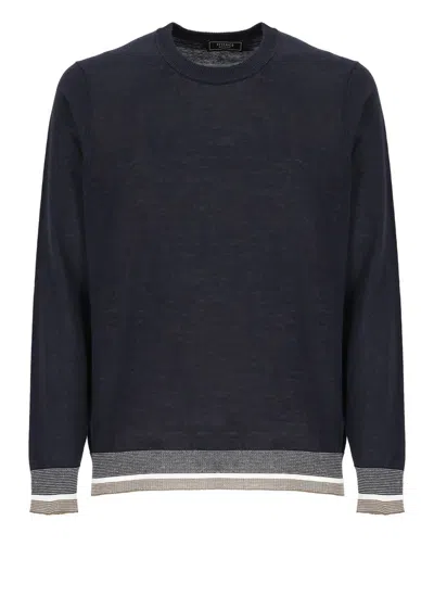 Shop Peserico Sweaters Blue