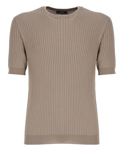 Shop Peserico T-shirts And Polos Beige