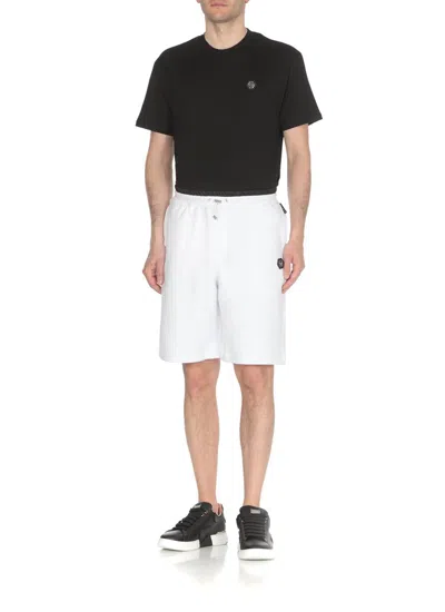 Shop Philipp Plein Shorts White