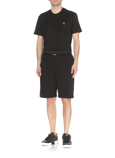 Shop Philipp Plein Shorts Black