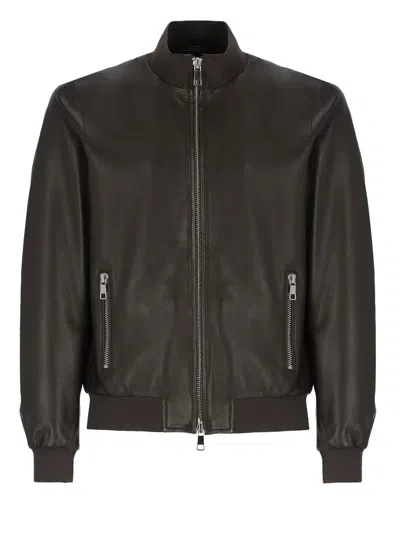 Shop The Jack Leathers Jackets Brown