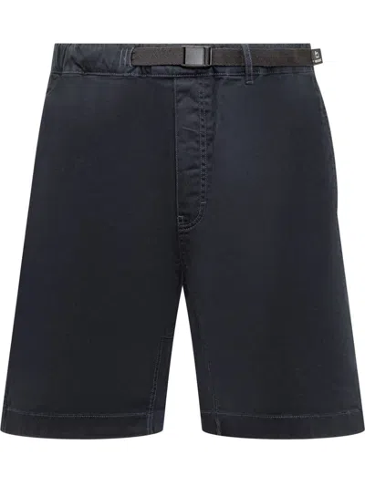 Shop Woolrich Shorts In Jeans In Blue