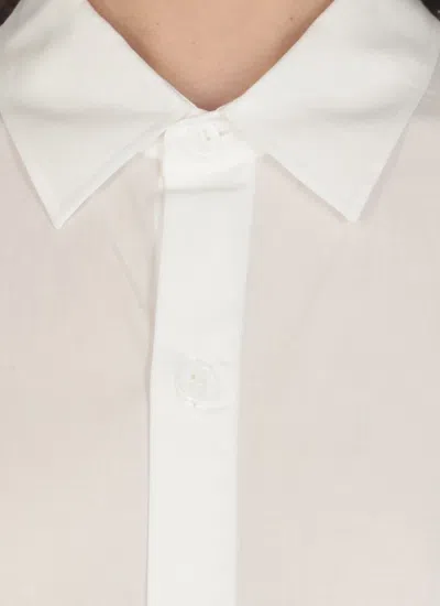 Shop Yohji Yamamoto Shirts White