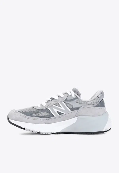 Shop New Balance 990 Low-top Sneakers In Gray
