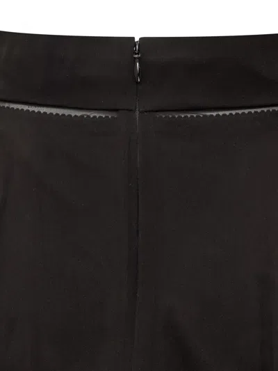 Shop Dolce & Gabbana Roller Skirt In Black