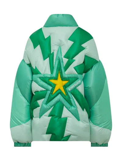 Shop Khrisjoy Star Quilt In Green