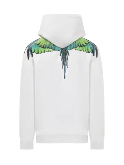 Shop Marcelo Burlon County Of Milan Icon Wings Sweatshirt In White