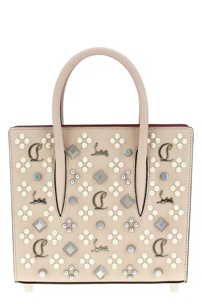 Shop Christian Louboutin Women 'paloma' Mini Handbag In Cream